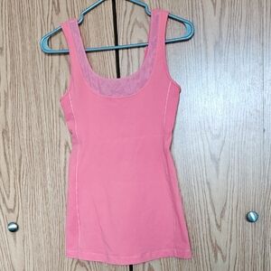 🍋 lululemon athletica Coral Pink Scoop Tank
